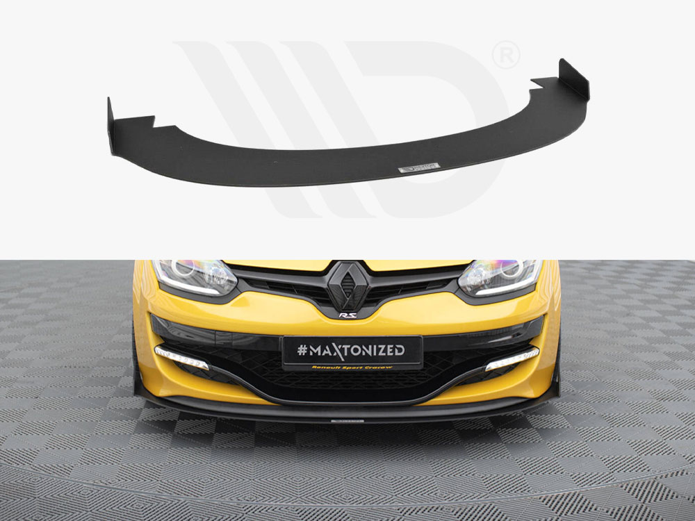 Maxton front racing splitter renault megane mk3 rs 1 Maxton front racing splitter renault megane mk3 rs