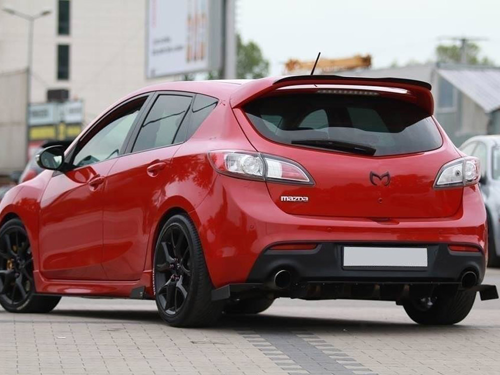 Maxton racing rear side splitters mazda 3 mk2 mps 2 Maxton racing rear side splitters mazda 3 mk2 mps - image 2