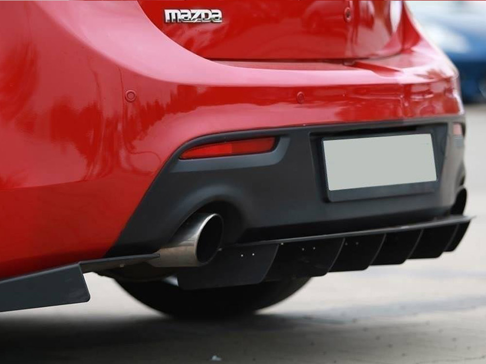 Maxton racing rear side splitters mazda 3 mk2 mps 4 Maxton racing rear side splitters mazda 3 mk2 mps - image 4