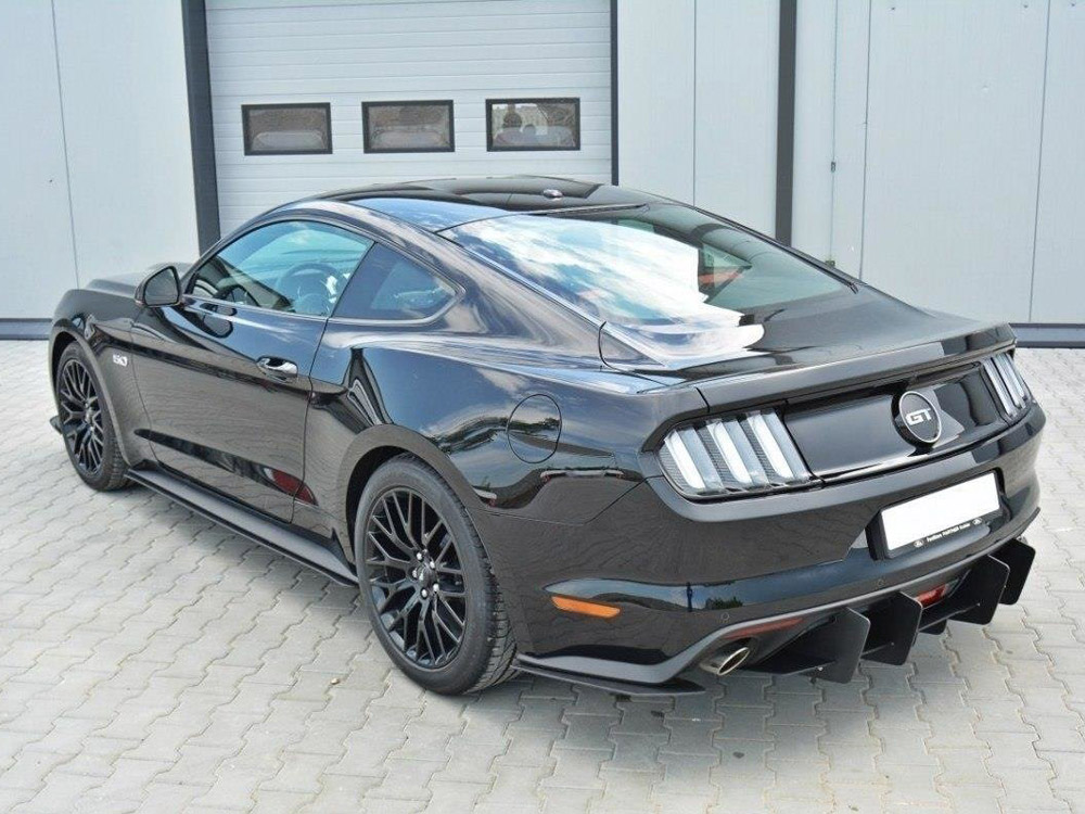 Maxton side skirts diffusers ford mustang gt mk6 2 Maxton side skirts diffusers ford mustang gt mk6 - image 2