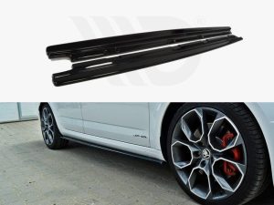 Maxton Side Skirts Diffusers Skoda Octavia VRS Mk3/Mk3.5 Hatchback/Estate