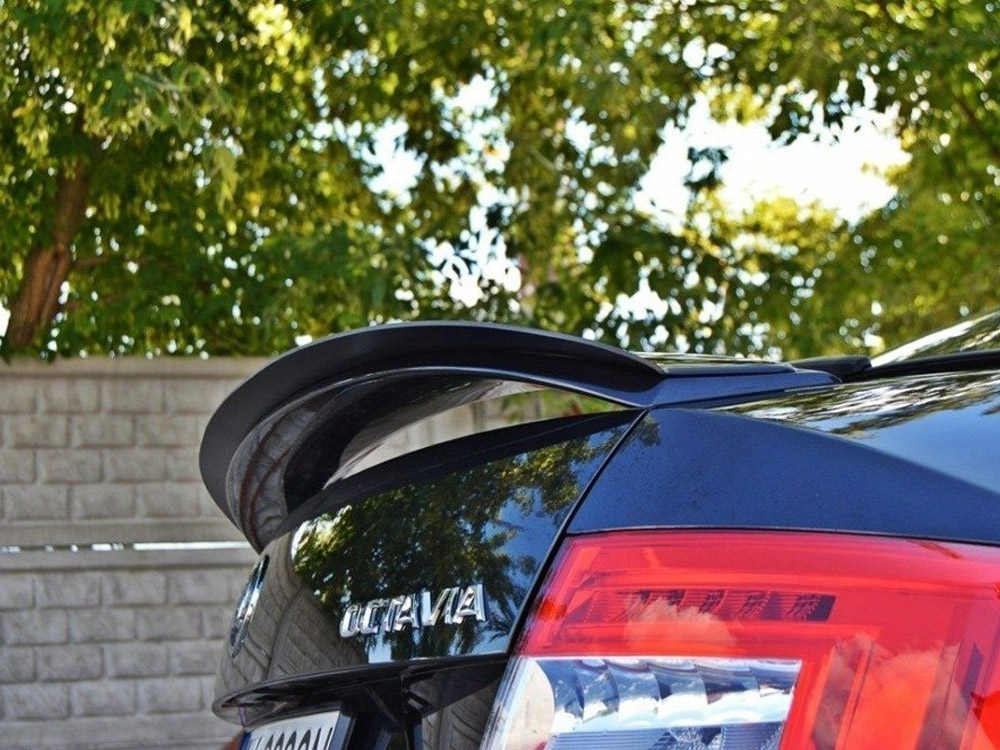 Maxton spoiler cap skoda octavia vrs mk3/mk3. 5 hatchback 2 Maxton spoiler cap skoda octavia vrs mk3/mk3. 5 hatchback - image 2