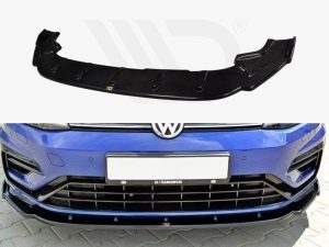 Maxton Front Splitter V1 Volkswagen Golf R/R-Line Mk7 Facelift Models