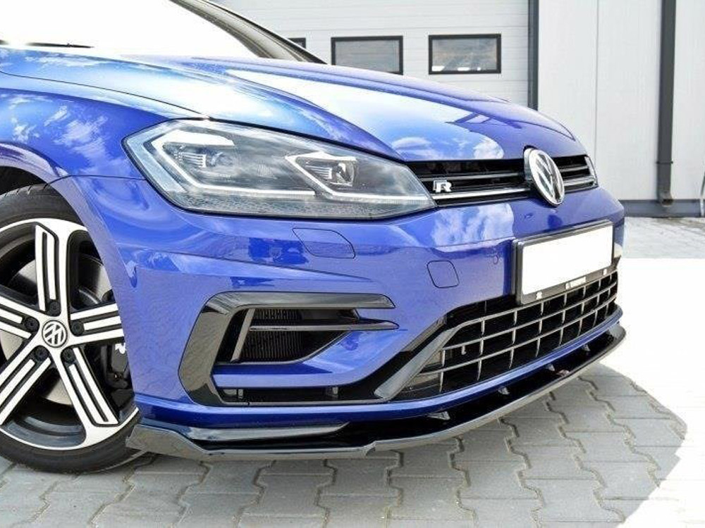 Maxton front splitter v1 volkswagen golf r/r-line mk7 facelift models 3 Maxton front splitter v1 volkswagen golf r/r-line mk7 facelift models - image 3