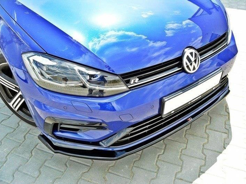 Maxton front splitter v2 volkswagen golf r/r-line mk7 facelift models 3 Maxton front splitter v2 volkswagen golf r/r-line mk7 facelift models - image 3