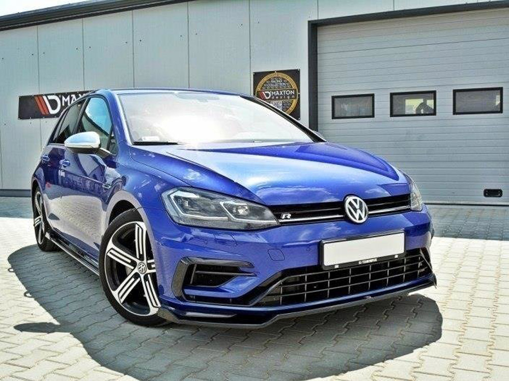 Maxton front splitter v2 volkswagen golf r/r-line mk7 facelift models 4 Maxton front splitter v2 volkswagen golf r/r-line mk7 facelift models - image 4