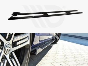 Maxton Side Skirts Diffusers V1 Volkswagen Golf R/R-Line Mk7 (Facelift Models)
