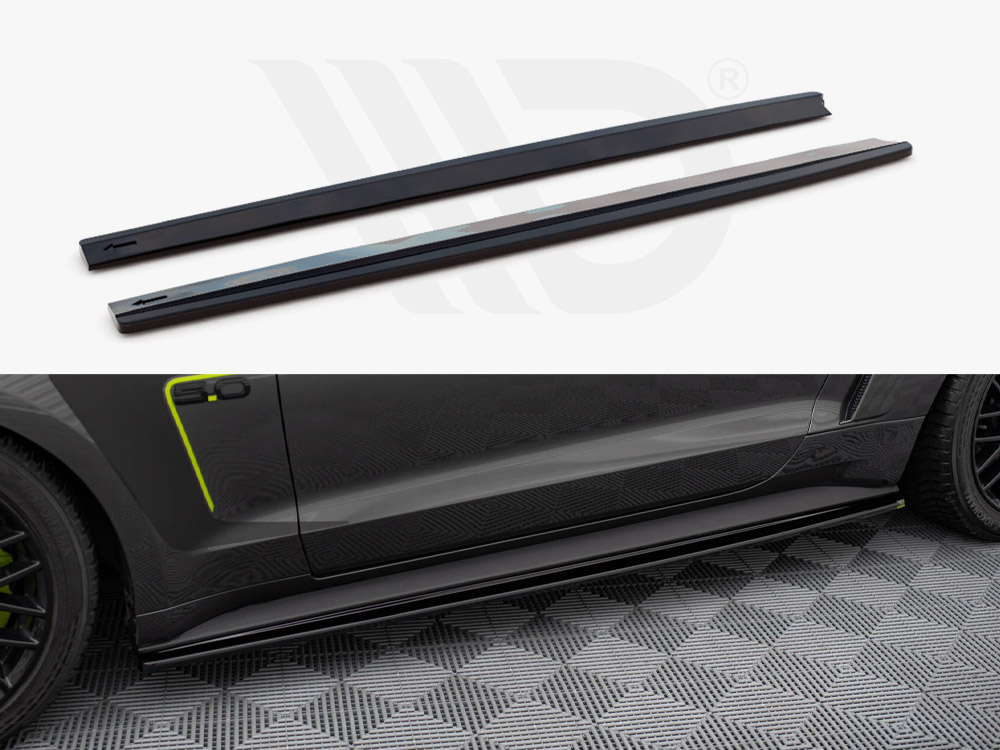 Maxton side skirts diffusers ford mustang gt mk6 1 Maxton side skirts diffusers ford mustang gt mk6