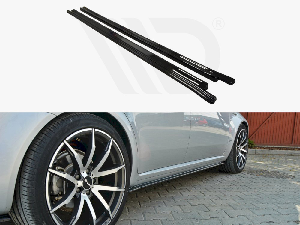 Maxton side skirts diffusers alfa romeo 159 - gloss black 1 Maxton side skirts diffusers alfa romeo 159 - gloss black