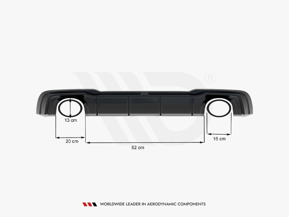 Maxton rear valance v2 audi rs3 8v sportback facelift models 6 Maxton rear valance v2 audi rs3 8v sportback facelift models - image 6