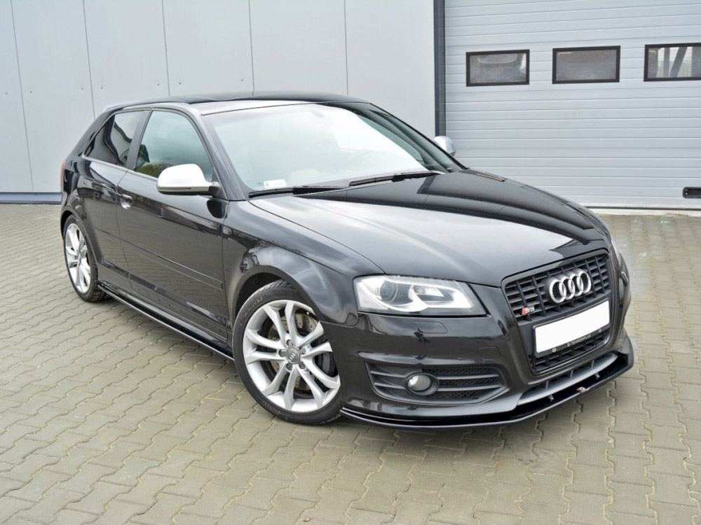 Maxton front splitter v2 audi s3 8p (facelift models) (2009-2013) 2 Maxton front splitter v2 audi s3 8p (facelift models) (2009-2013) - image 2