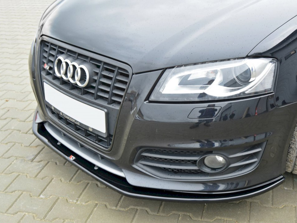 Maxton front splitter v2 audi s3 8p (facelift models) (2009-2013) 3 Maxton front splitter v2 audi s3 8p (facelift models) (2009-2013) - image 3