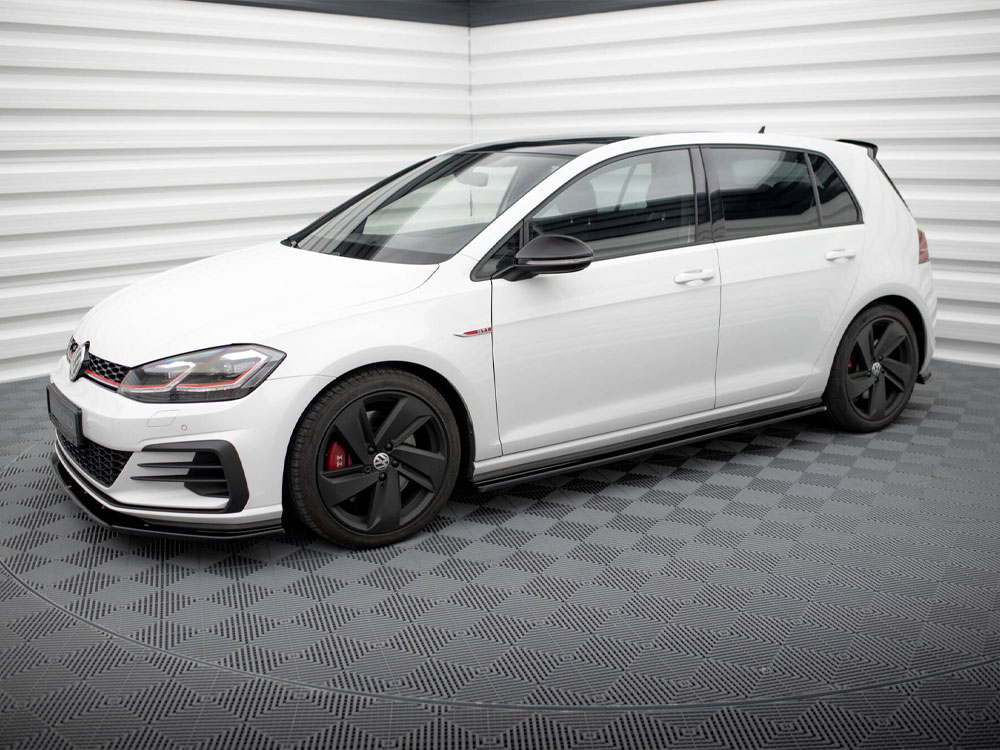Maxton side skirts diffusers vw golf mk7 gti (preface/facelift models) (wide) 2 Maxton side skirts diffusers vw golf mk7 gti (preface/facelift models) (wide) - image 2
