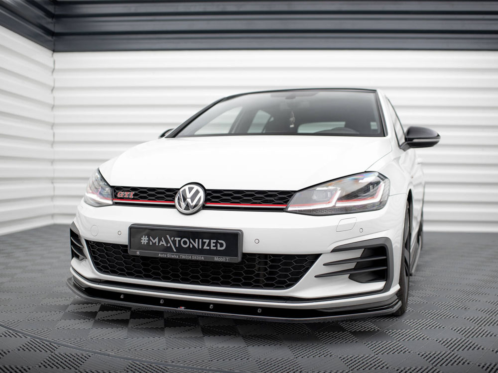 Maxton front splitter v1 volkswagen golf mk7 gti facelift models 2 Maxton front splitter v1 volkswagen golf mk7 gti facelift models - image 2