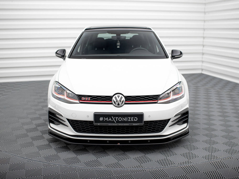 Maxton front splitter v1 volkswagen golf mk7 gti facelift models 3 Maxton front splitter v1 volkswagen golf mk7 gti facelift models - image 3