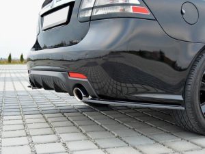 Maxton Rear Side Splitters Saab 9-3 Aero Mk2 Facelift Models (2007-2011)