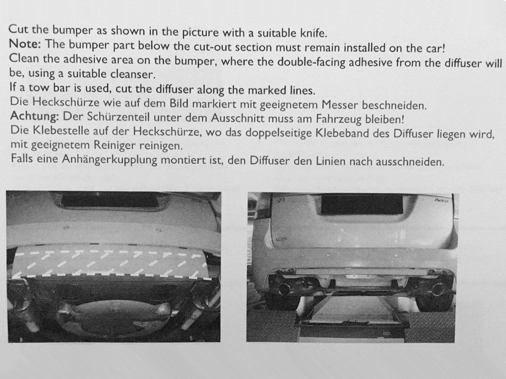 Maxton rear valance saab 9-3 aero mk2 facelift models 5 Maxton rear valance saab 9-3 aero mk2 facelift models - image 5