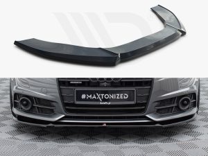 Maxton Front Splitter V1 Audi A6 / A6 C7 S-Line / S6 C7 Facelift Models