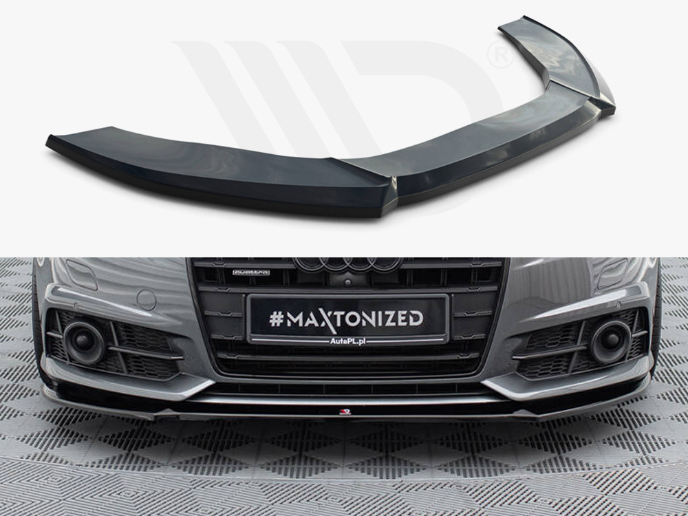 Maxton front splitter v1 audi a6 / a6 c7 s-line / s6 c7 facelift models 1 Maxton front splitter v1 audi a6 / a6 c7 s-line / s6 c7 facelift models