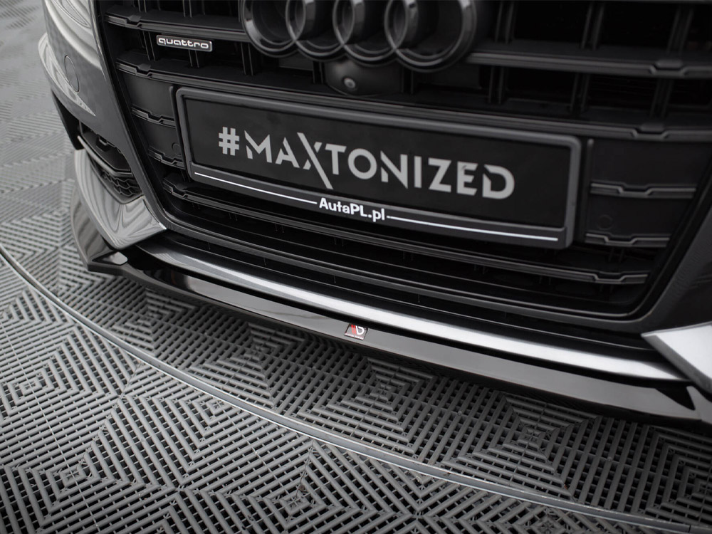 Maxton front splitter v1 audi a6 / a6 c7 s-line / s6 c7 facelift models 4 Maxton front splitter v1 audi a6 / a6 c7 s-line / s6 c7 facelift models - image 4