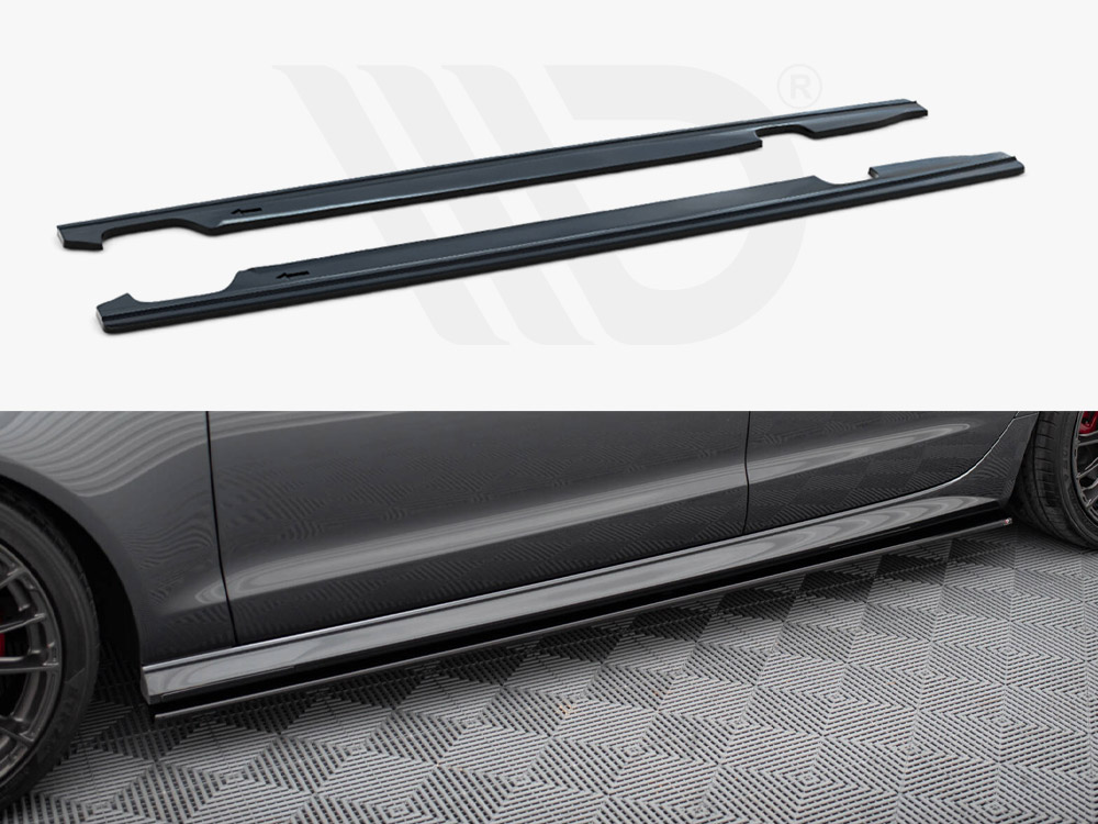 Maxton side skirts diffusers audi a6 / a6 c7 s-line / s6 c7 facelift models 1 Maxton side skirts diffusers audi a6 / a6 c7 s-line / s6 c7 facelift models