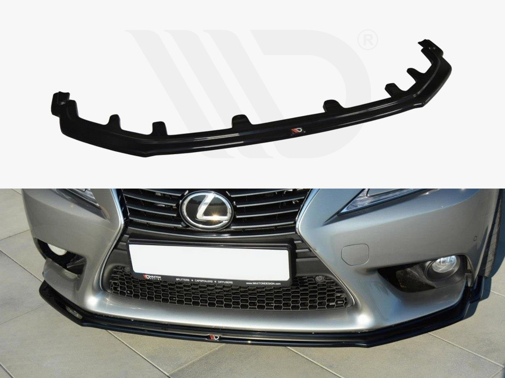 Maxton front splitter lexus is mk3 (2013-2016) 1 Maxton front splitter lexus is mk3 (2013-2016)