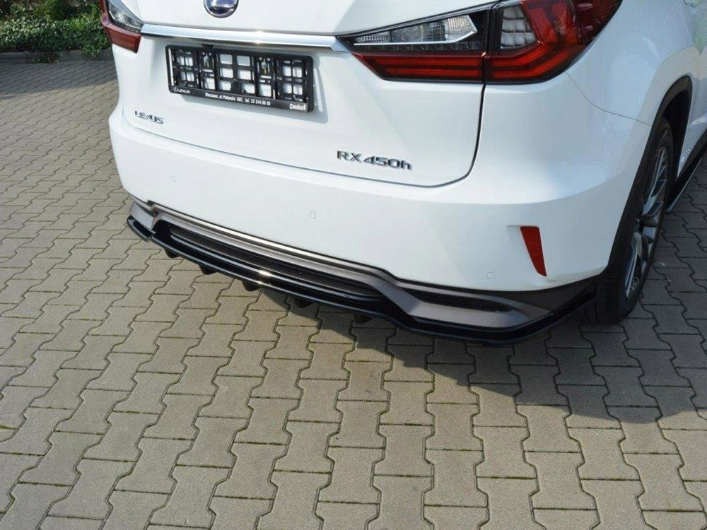Maxton rear splitter (vertical bars) lexus rx mk4 h 2 Maxton rear splitter (vertical bars) lexus rx mk4 h - image 2