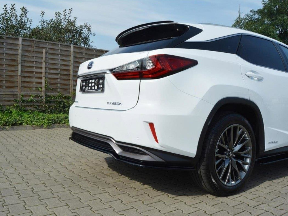 Maxton central rear splitter lexus rx mk4 (h) 3 Maxton central rear splitter lexus rx mk4 (h) - image 3