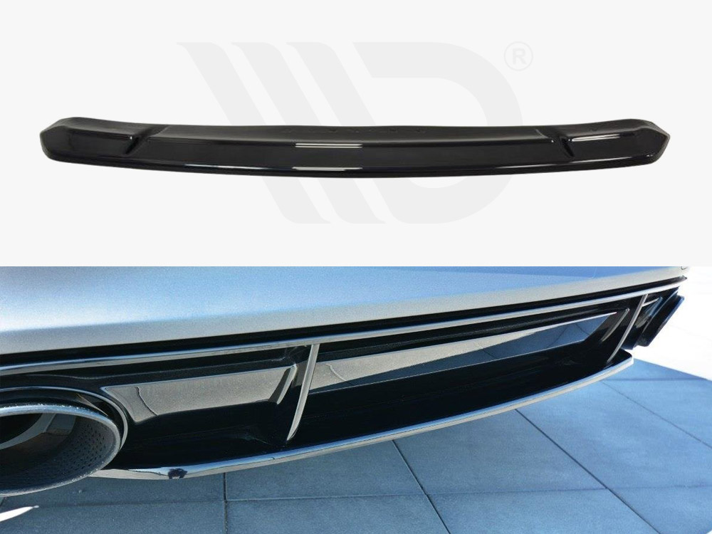 Maxton central rear splitter audi rs7 c7 1 Maxton central rear splitter audi rs7 c7