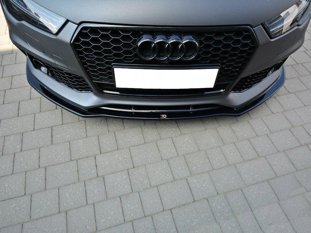 Maxton front splitter v1 audi rs7 c7 2 Maxton front splitter v1 audi rs7 c7 - image 2