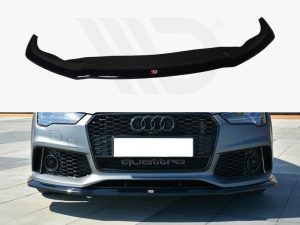 Maxton Front Splitter V2 Audi RS7 C7