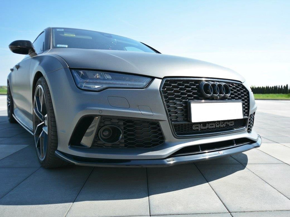 Maxton front splitter v2 audi rs7 c7 2 Maxton front splitter v2 audi rs7 c7 - image 2