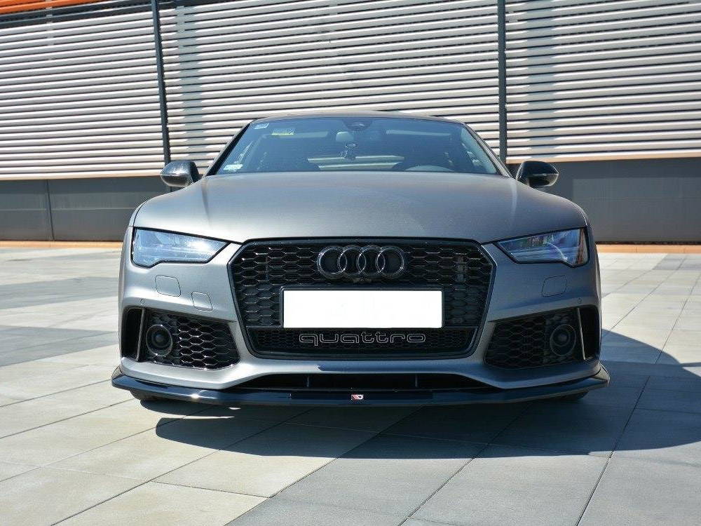 Maxton front splitter v2 audi rs7 c7 3 Maxton front splitter v2 audi rs7 c7 - image 3