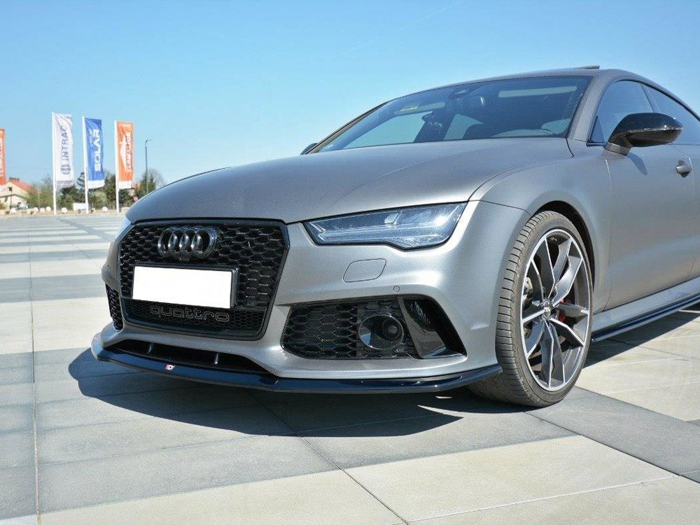 Maxton front splitter v2 audi rs7 c7 4 Maxton front splitter v2 audi rs7 c7 - image 4