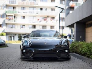 Maxton Front Splitter V1 Porsche Cayman Mk2 981C (2013+)