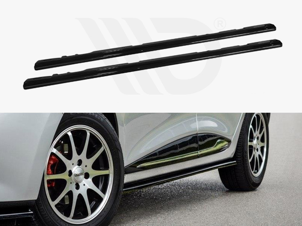Maxton side skirts diffusers renault clio mk4 standard (2012-2016) 1 Maxton side skirts diffusers renault clio mk4 standard (2012-2016)