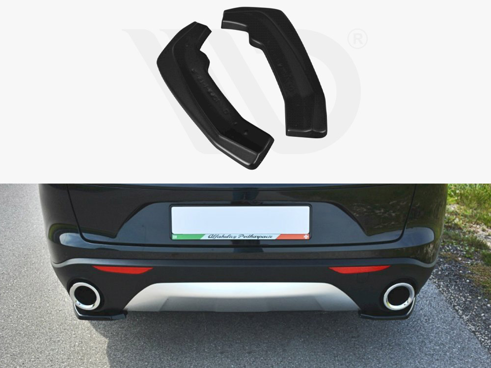 Maxton rear side splitters alfa romeo stelvio (2016-2020) 1 Maxton rear side splitters alfa romeo stelvio (2016-2020)