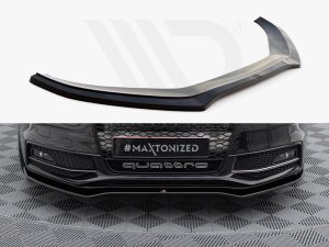 Maxton Front Splitter V2 Audi S4 / A4 S-Line B8 Facelift Models