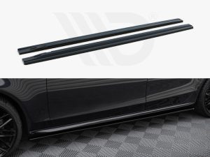 Maxton Side Skirts Diffusers V1 Audi S4 / A4 / A4 S-Line B8 / B8 Facelift Models