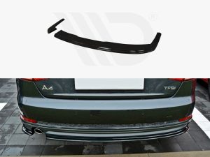 Maxton Rear Splitter Audi A4 B9 S-Line Saloon