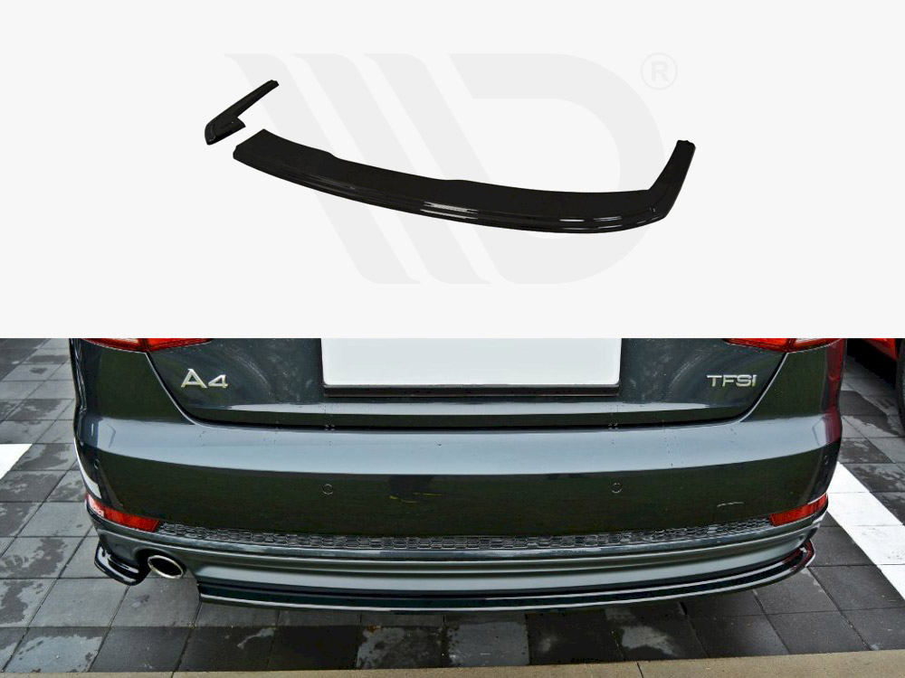 Maxton rear splitter audi a4 b9 s-line saloon 1 Maxton rear splitter audi a4 b9 s-line saloon