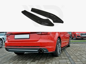 Maxton Rear Side Splitters Audi A4 S-Line B9 Avant