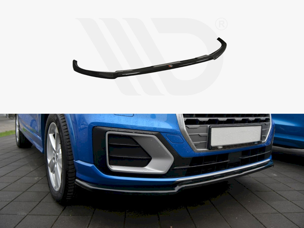 Maxton front splitter v1 audi q2 mk1 sport 1 Maxton front splitter v1 audi q2 mk1 sport