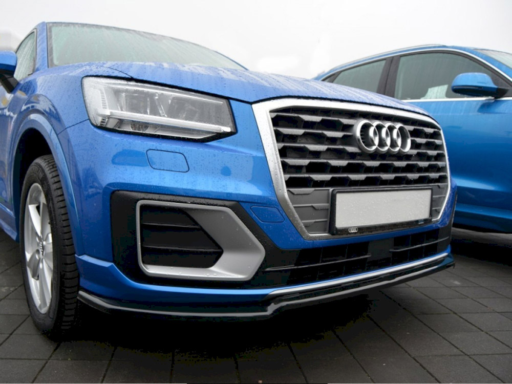Maxton front splitter v1 audi q2 mk1 sport 3 Maxton front splitter v1 audi q2 mk1 sport - image 3