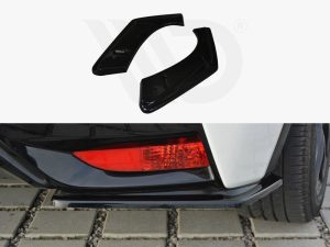 Maxton Rear Side Splitters Honda Civic Mk9 Facelift Models
