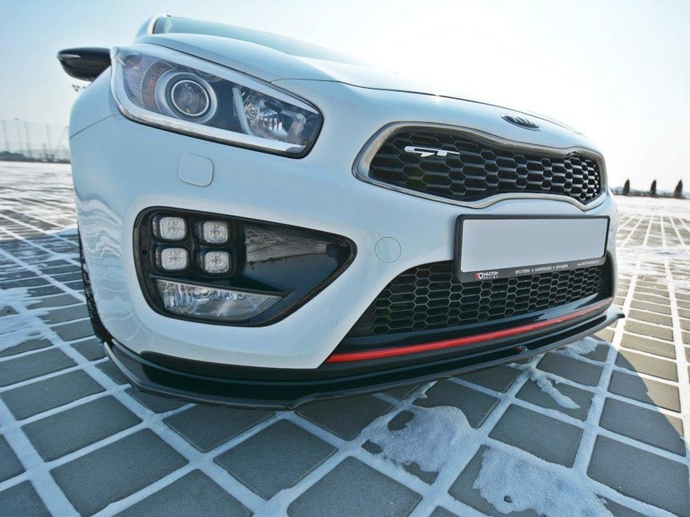 Maxton front splitter v1 kia cee'd gt mk2 (2013-2018) 3 Maxton front splitter v1 kia cee'd gt mk2 (2013-2018) - image 3