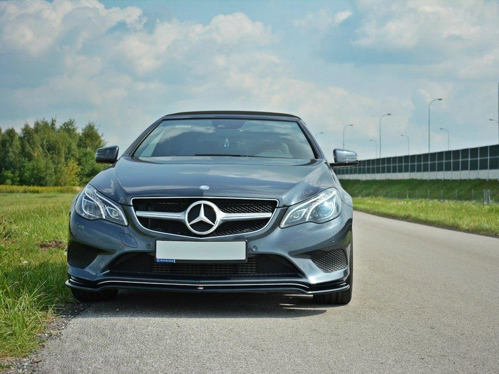 Maxton front splitter v1 mercedes-benz e coupe/cabrio c207/a207 facelift models 2 Maxton front splitter v1 mercedes-benz e coupe/cabrio c207/a207 facelift models - image 2