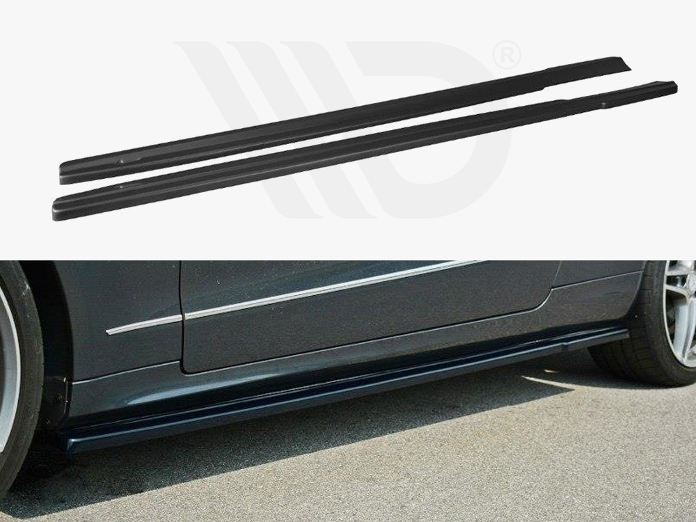 Maxton side skirts diffusers mercedes-benz e coupe/cabrio c207/a207 facelift models 1 Maxton side skirts diffusers mercedes-benz e coupe/cabrio c207/a207 facelift models