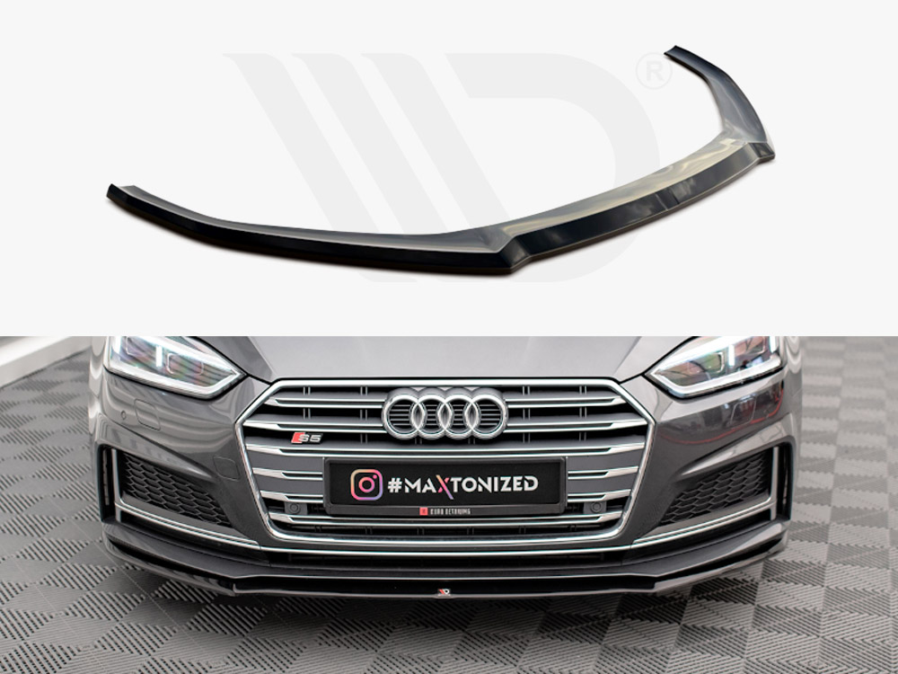 Maxton front splitter v2 audi s5/a5 s-line f5 coupe/sportback (2016+) 1 Maxton front splitter v2 audi s5/a5 s-line f5 coupe/sportback (2016+)