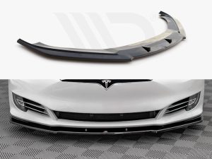 Maxton Front Splitter V1 Tesla Model S Facelift Models